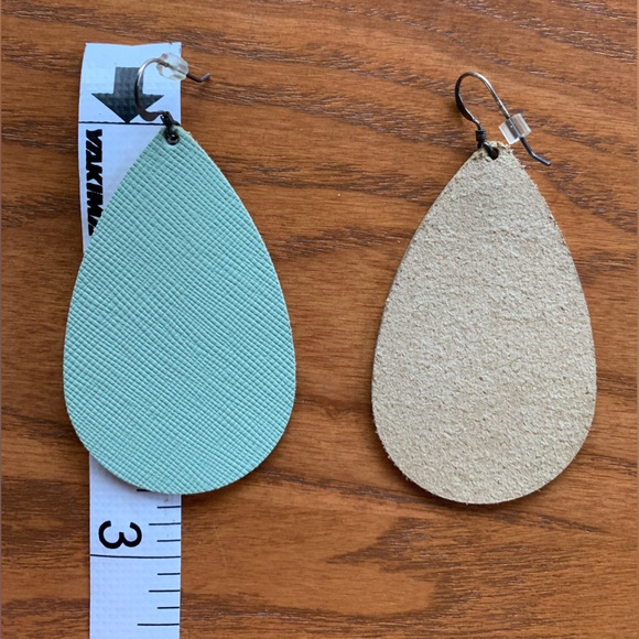 Leather Earrings - Picture 3 of 3